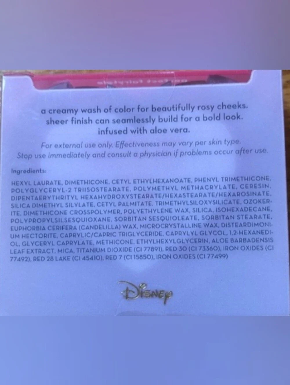 💙 The Crème Shop x Disney Princess Cinderella Crème Blush Balm